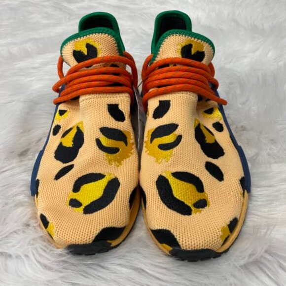 Adidas NMD Hu Mens Running Shoes Orange HP3221 NEW Multi Sz - Picture 2 of 4